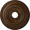 Ekena Millwork Oldham Ceiling Medallion (Fits Canopies up to 8 5/8"), 18"OD x 3 3/8"ID x 7/8"P, Root Beer Crackle CM18OL1RBC - alternate 1